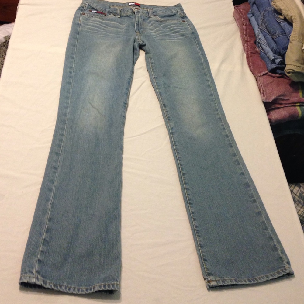 Size 5 Tommy Hilfiger motor wash jeans